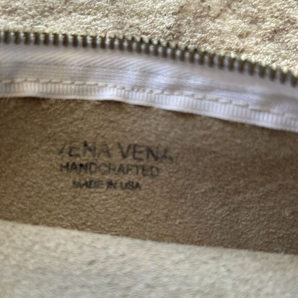 Vena vena NWT Beige Textured leather Clutch - Picture 5 of 7